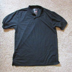 NWT Jump Start 2X Black Short Sleeve Polo Shirt Quality
